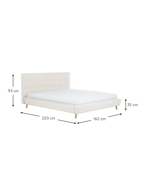 Cama Tapizada Moon