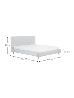 Cama Tapizada Moon