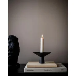 Candelabro De Acero Inoxidable Mate Uma