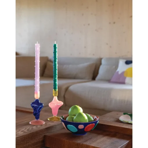 Candelabro De Vidrio Flux