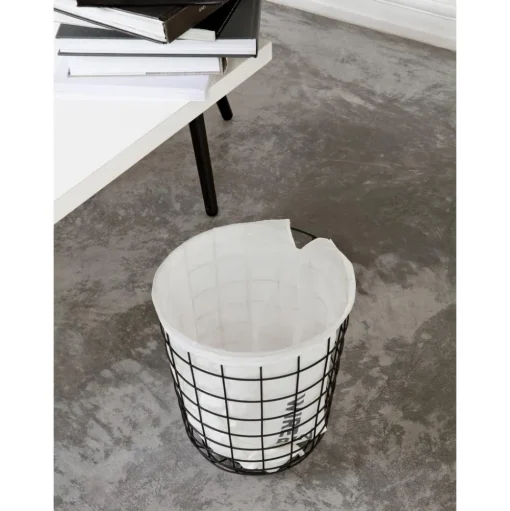 Cesta Grande De Metal Wire