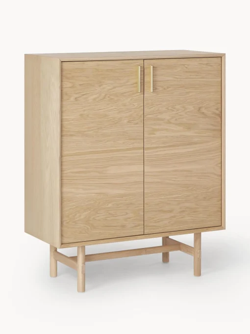 Chiffonnier Con Puertas De Roble Diana