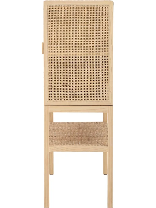 Chiffonnier De Madera Y Ratan Sanna