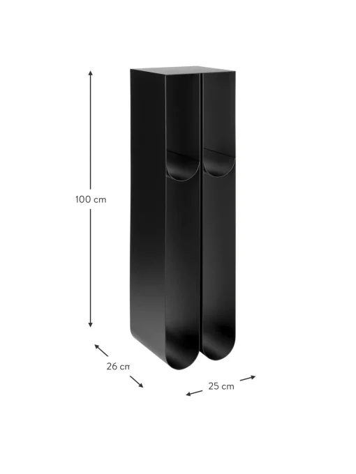 Columna Decorativa De Metal Curved
