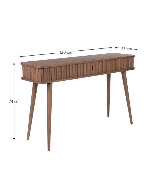 Consola De Recibidor De Madera Barbier