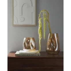 Copas De Vino Blanco De Vidrio Sopladas Artesanalmente Ellery, 4 Uds.