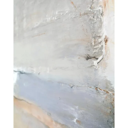Cuadro En Lienzo Pintado A Mano Scenario, Marco De Madera