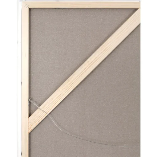 Cuadro En Lienzo Pintado A Mano Scenario, Marco De Madera