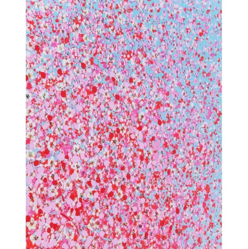 Cuadro En Lienzo Pintado Flower Boat