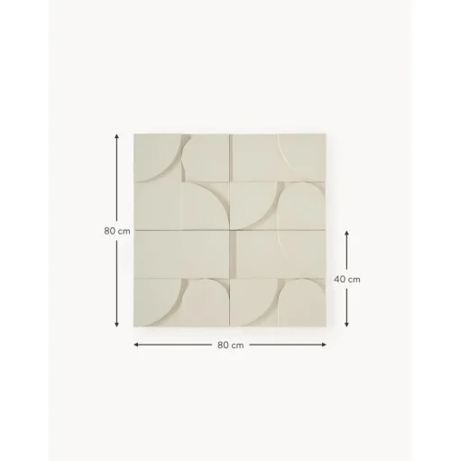 Decoracion De Pared De Madera Massimo, 4 Uds.