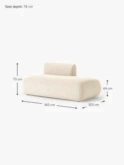 Divan Modular En Tejido Boucle Sofia