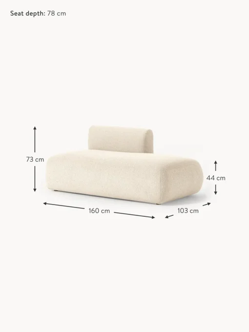 Divan Modular En Tejido Boucle Sofia