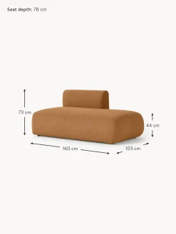 Divan Modular En Tejido Boucle Sofia