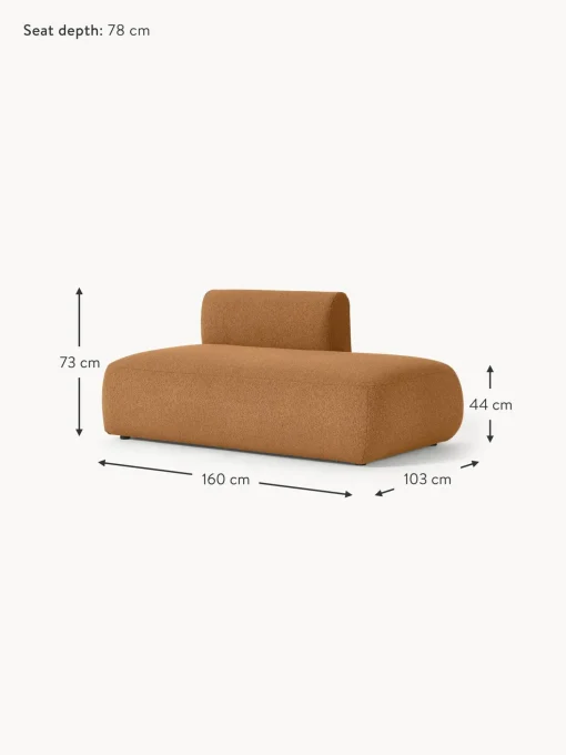 Divan Modular En Tejido Boucle Sofia
