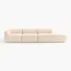 Divan Modular Grande En Tejido Boucle Sofia