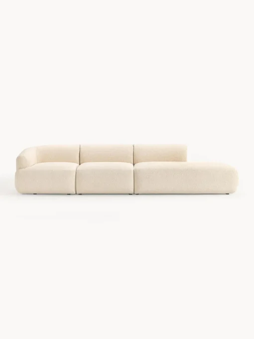 Divan Modular Grande En Tejido Boucle Sofia
