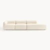 Divan Modular Grande En Tejido Boucle Sofia