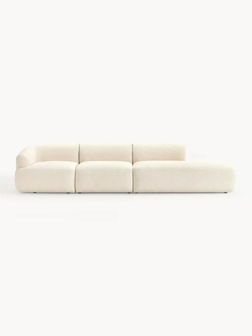 Divan Modular Grande En Tejido Boucle Sofia