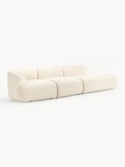 Divan Modular Grande En Tejido Boucle Sofia