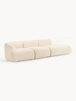 Divan Modular Grande En Tejido Boucle Sofia