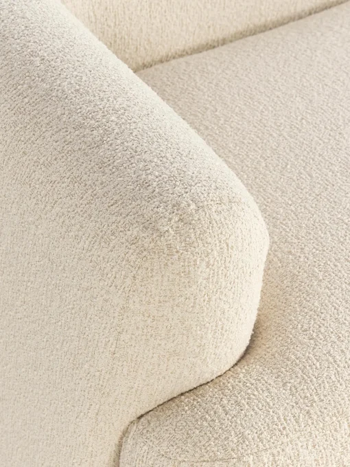 Divan Modular Grande En Tejido Boucle Sofia
