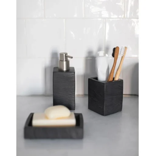 Dosificador De Jabon En Look Pizarra Slate