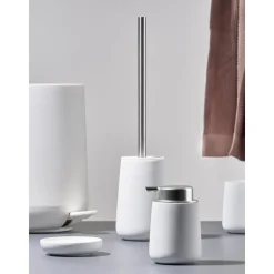 Escobilla De Bano De Porcelana Nova