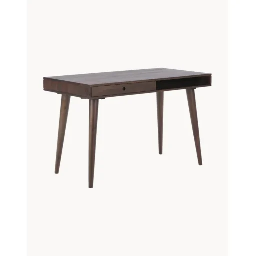 Escritorio De Madera Maciza Con Cojon Tova