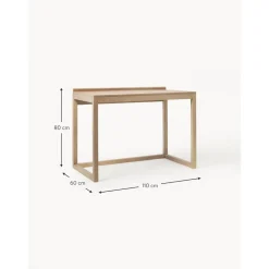 Escritorio De Madera Maciza De Mango Fenja