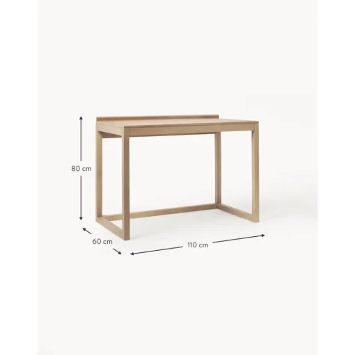 Escritorio De Madera Maciza De Mango Fenja