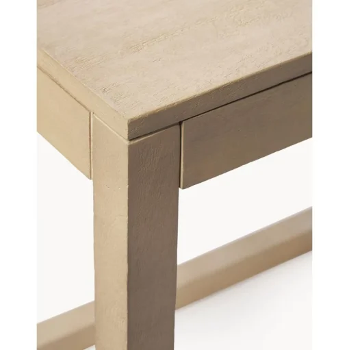 Escritorio De Madera Maciza De Mango Fenja