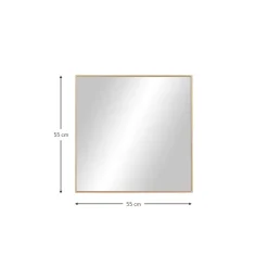 Espejo De Pared De Roble Avery