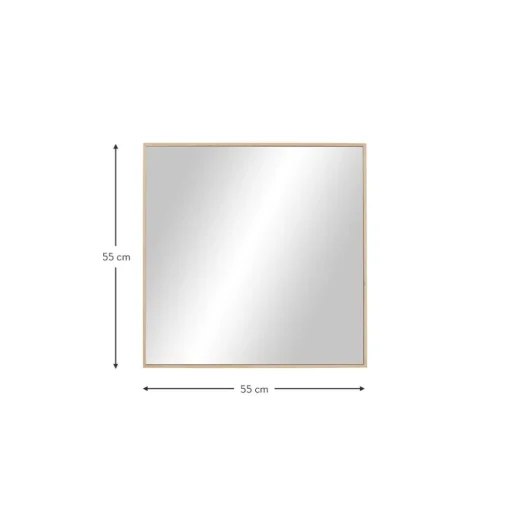 Espejo De Pared De Roble Avery