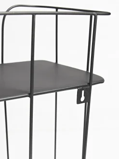 Estante De Pared Con Ganchos De Metal Hebda