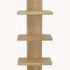 Estante De Pared De Madera De Caucho Clive