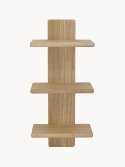 Estante De Pared De Madera De Caucho Clive