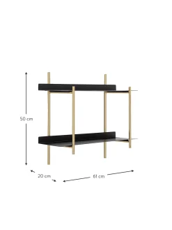 Estante De Pared De Metal Marvin