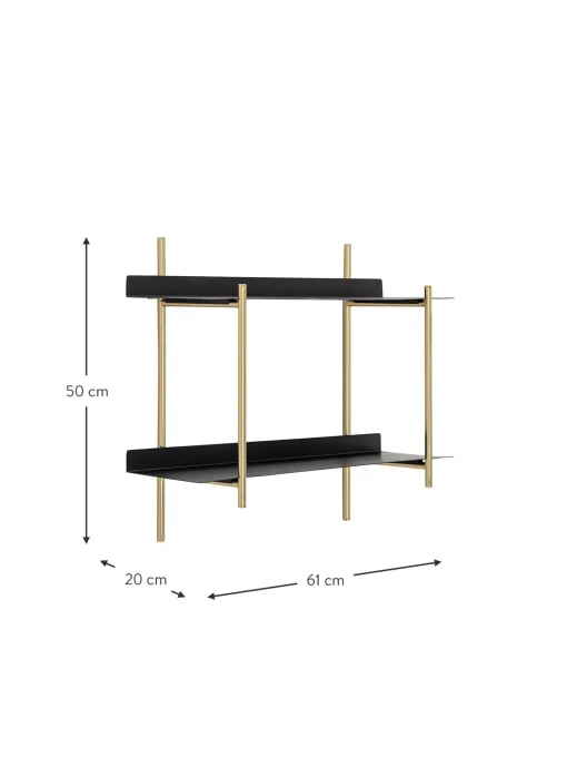 Estante De Pared De Metal Marvin