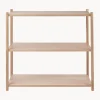 Estanteria De Madera De Roble Sceene