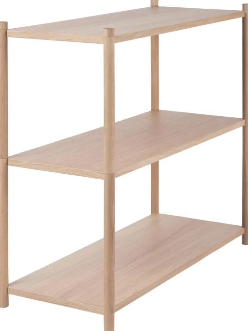 Estanteria De Madera De Roble Sceene