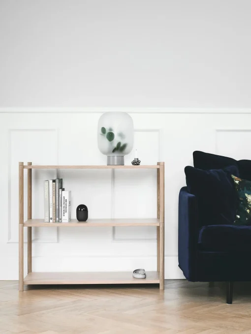 Estanteria De Madera De Roble Sceene