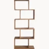 Estanteria De Madera De Sheesham Authentico Zick Zack