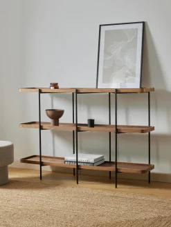 Estanteria De Madera Y Metal Renee