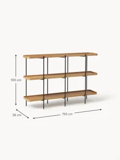 Estanteria De Madera Y Metal Renee