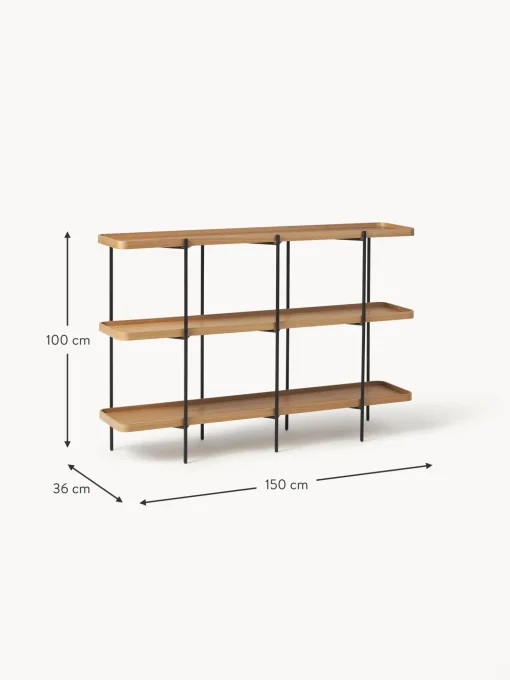 Estanteria De Madera Y Metal Renee