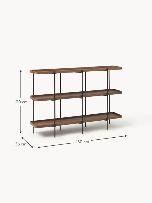 Estanteria De Madera Y Metal Renee