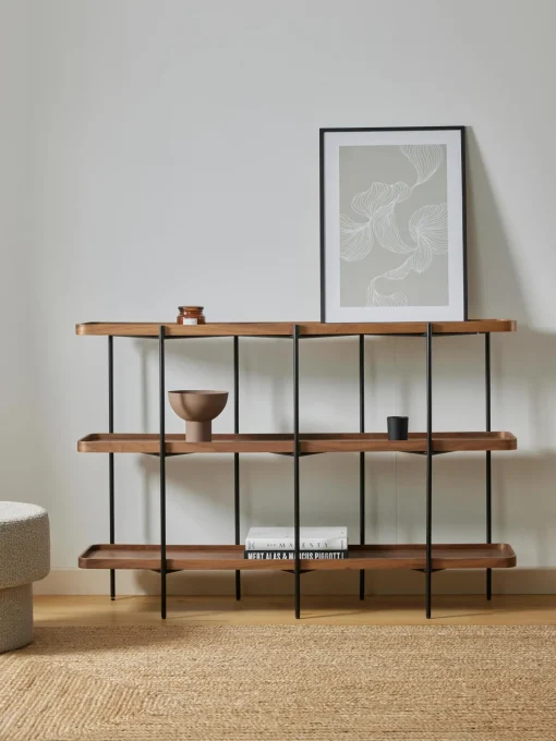 Estanteria De Madera Y Metal Renee