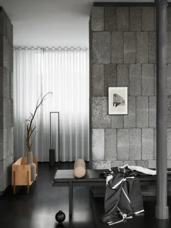 Estructura De Divan De Madera De Roble Minimal