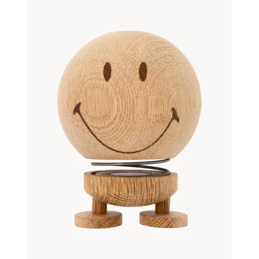 Figura Decorativa De Roble Smiley