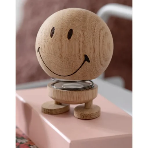 Figura Decorativa De Roble Smiley